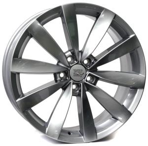 Informacin de VW W457, SILVER, 5X112, 18 x 8"